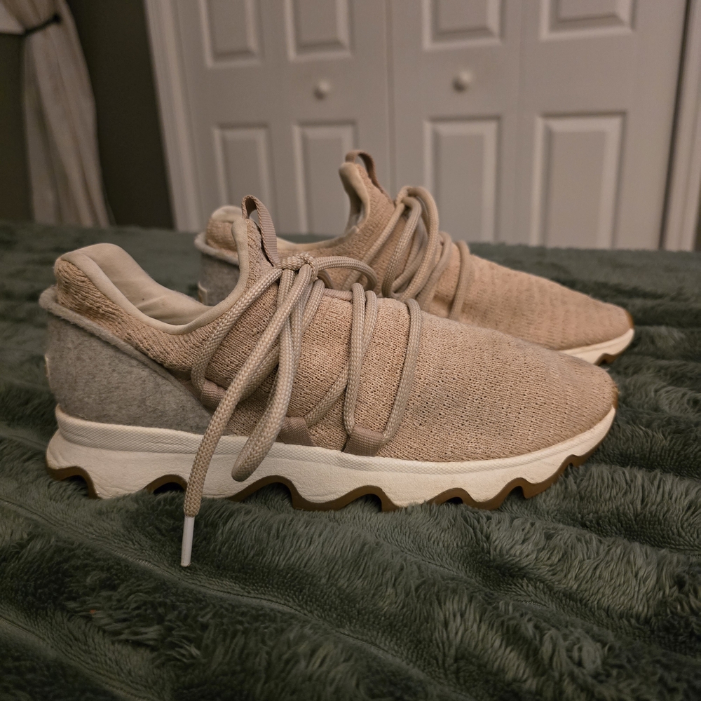 Sorel Women's Sneakers in Beige and Gray